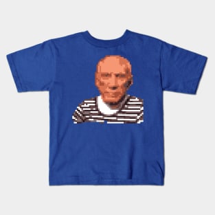 Pablo Picasso 8bit Tribute Design Kids T-Shirt